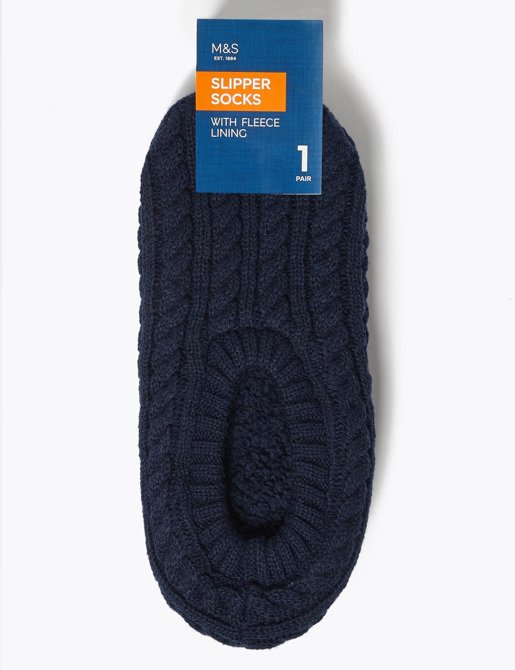 Fleece Chunky Slipper Socks M S Collection M S