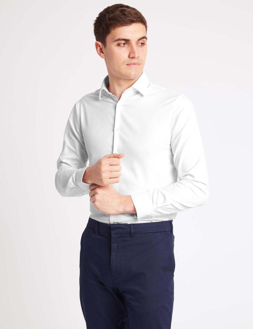 M&s modern slim fit sales