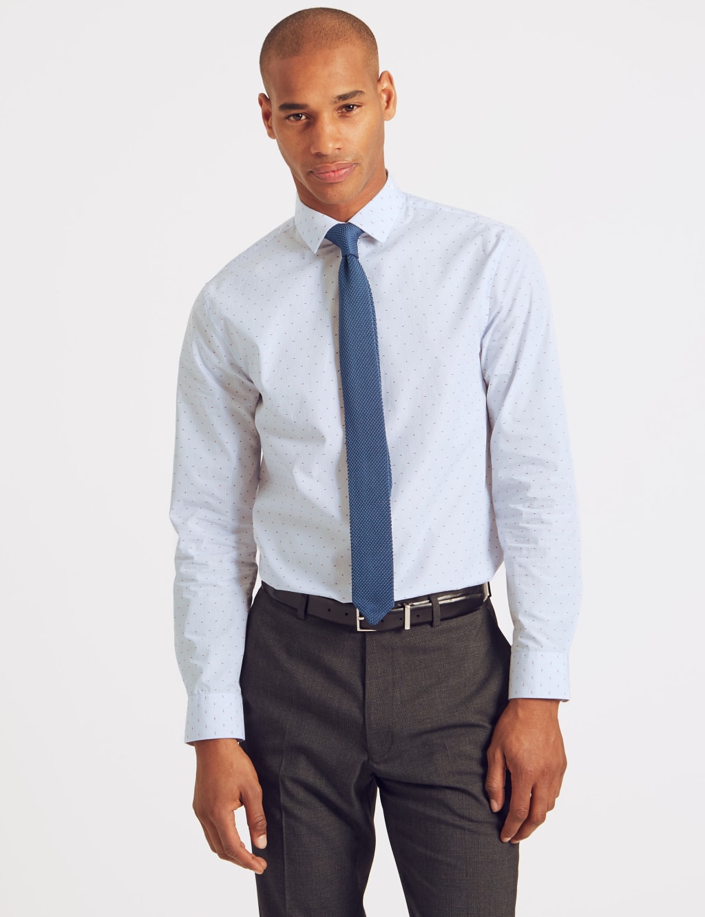 Pure Cotton Modern Slim Fit Shirt Limited Edition M S