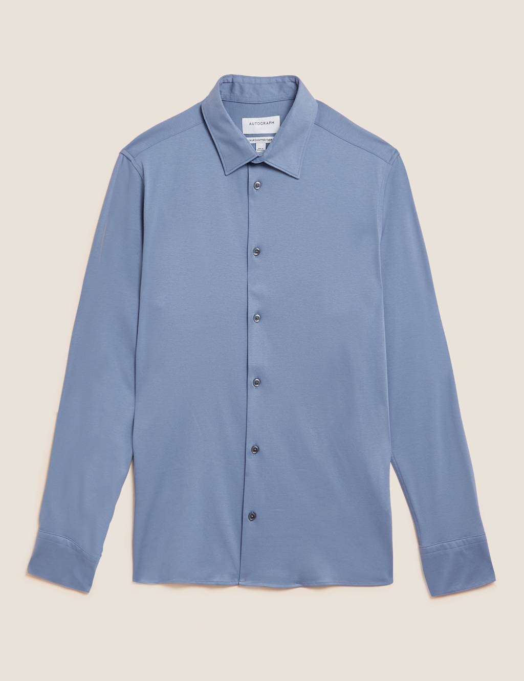 Slim Fit Jersey Cotton Shirt 1 of 1