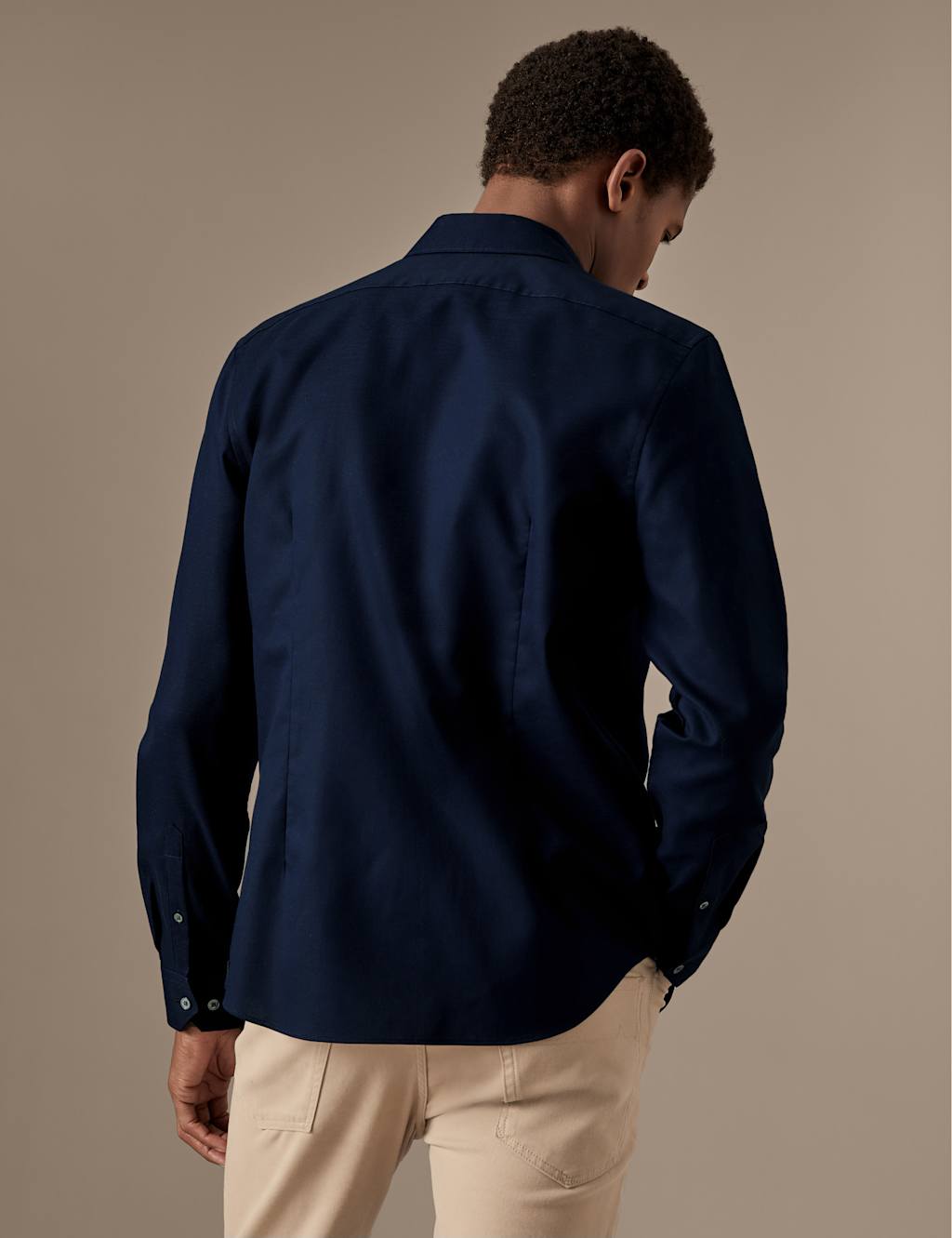 Slim Fit Easy Iron Pure Cotton Shirt 5 of 5