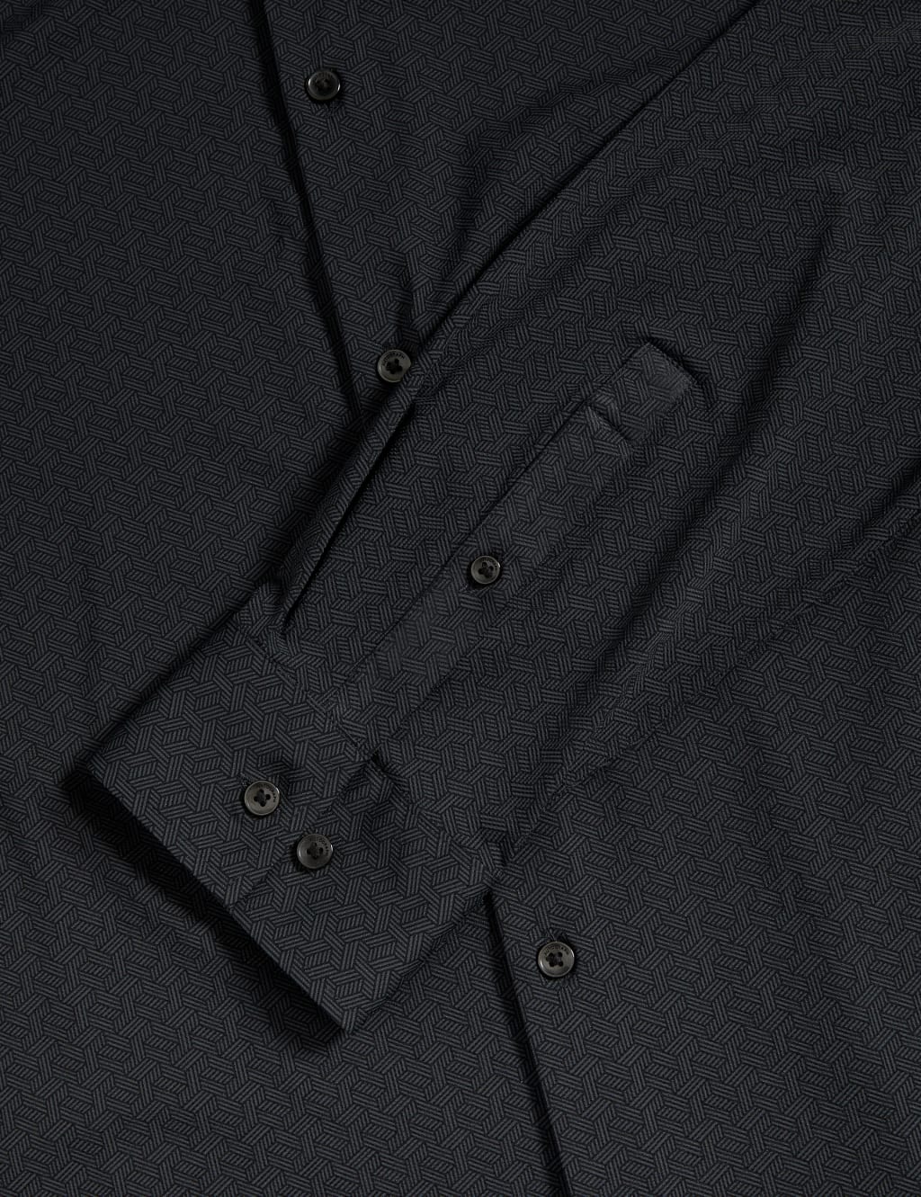 Slim Fit Super Stretch Printed Shirt 3 of 7