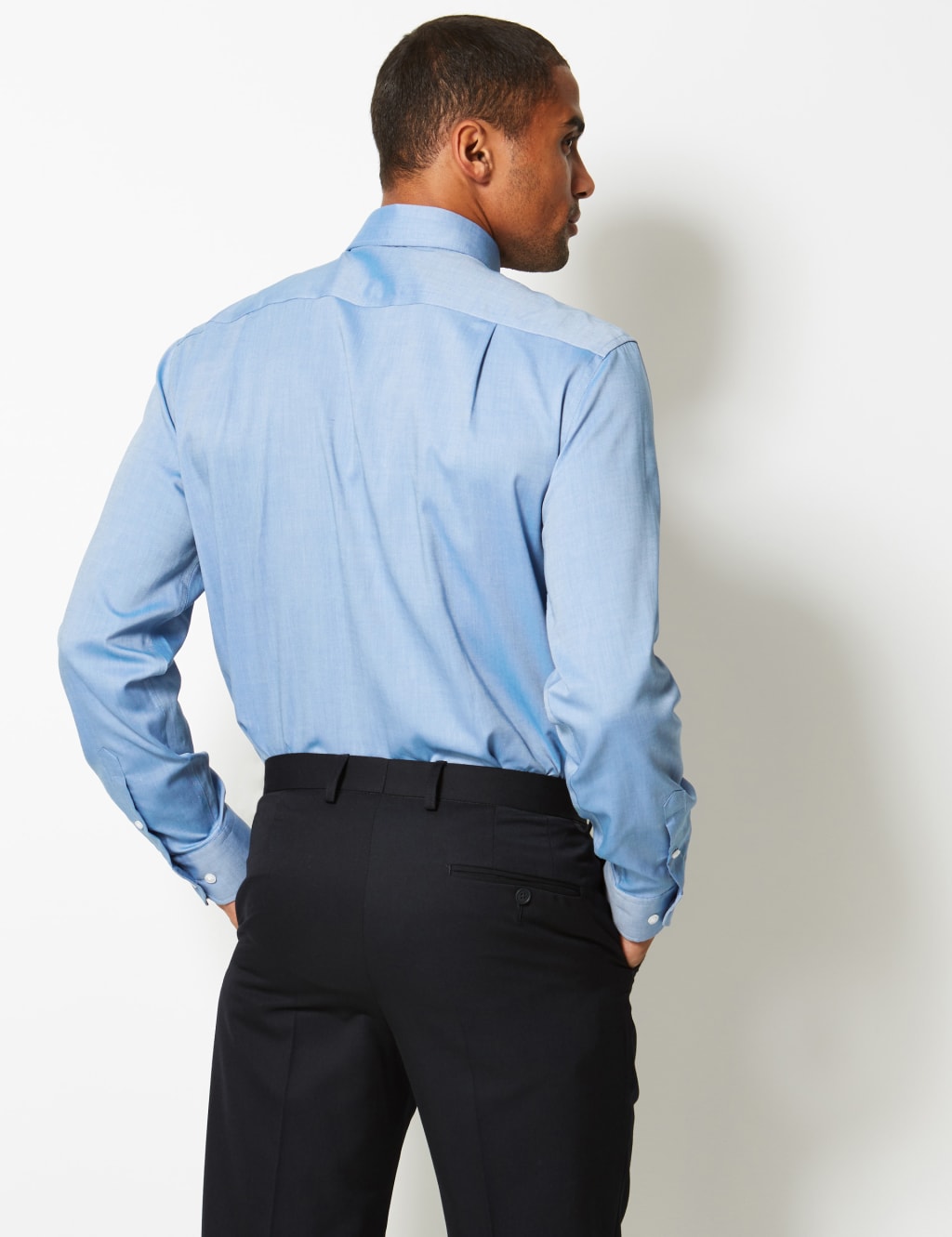 Pure Cotton Non-Iron Regular Fit Shirt 4 of 5