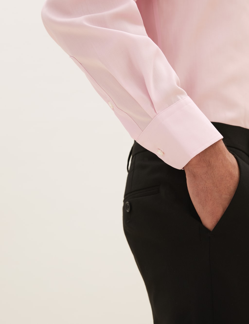 Regular Fit Non Iron Cotton Twill Shirt 4 of 5