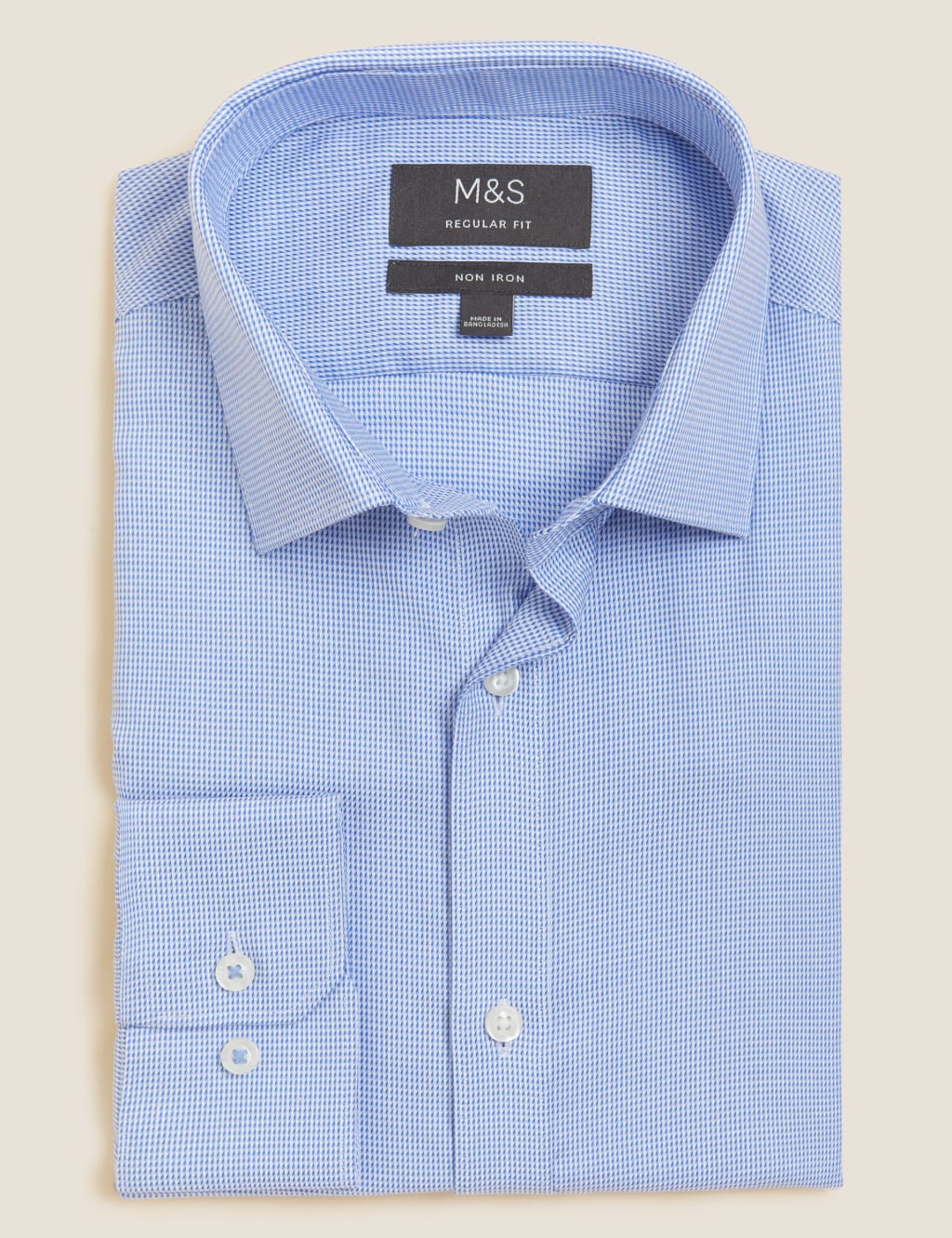 Regular Fit Non Iron Pure Cotton Shirt 1 of 1