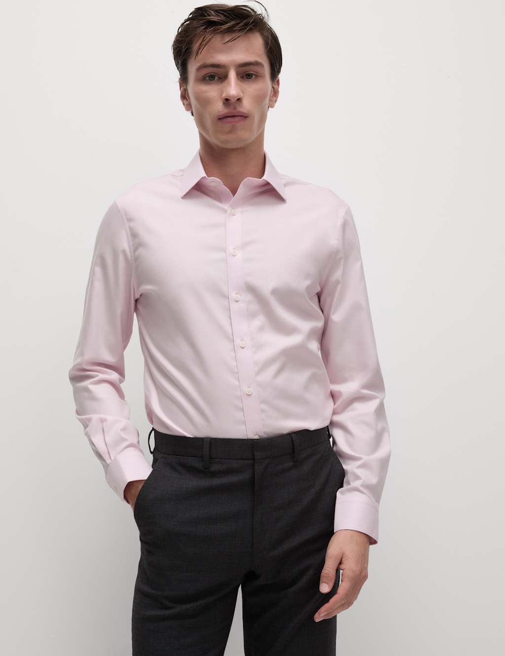 Slim Fit Ultimate Non Iron Cotton Shirt 3 of 5