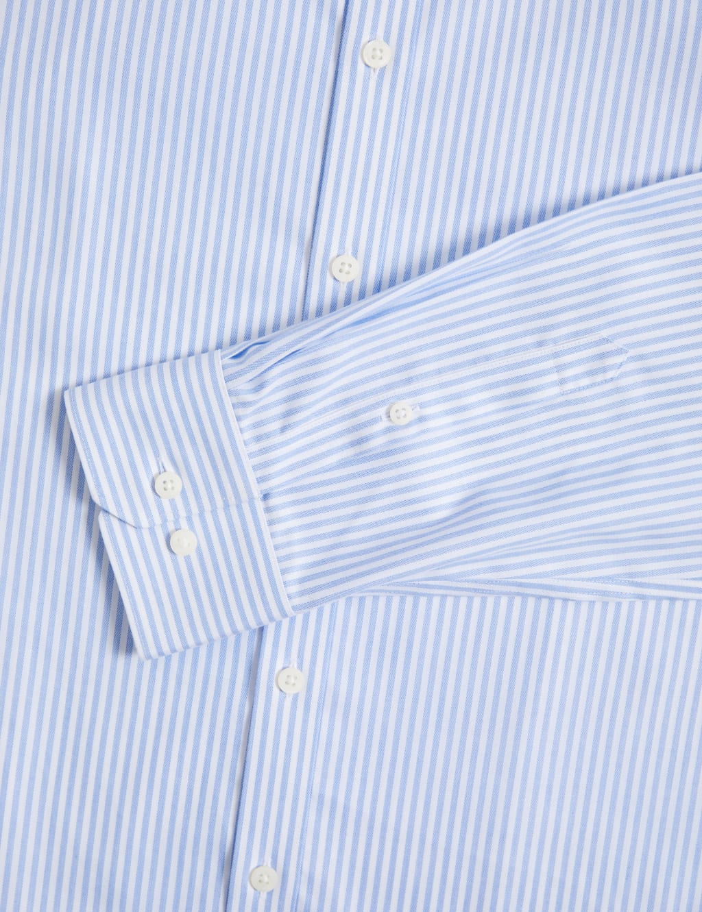 Regular Fit Ultimate Non Iron Cotton Striped Shirt 3 of 7