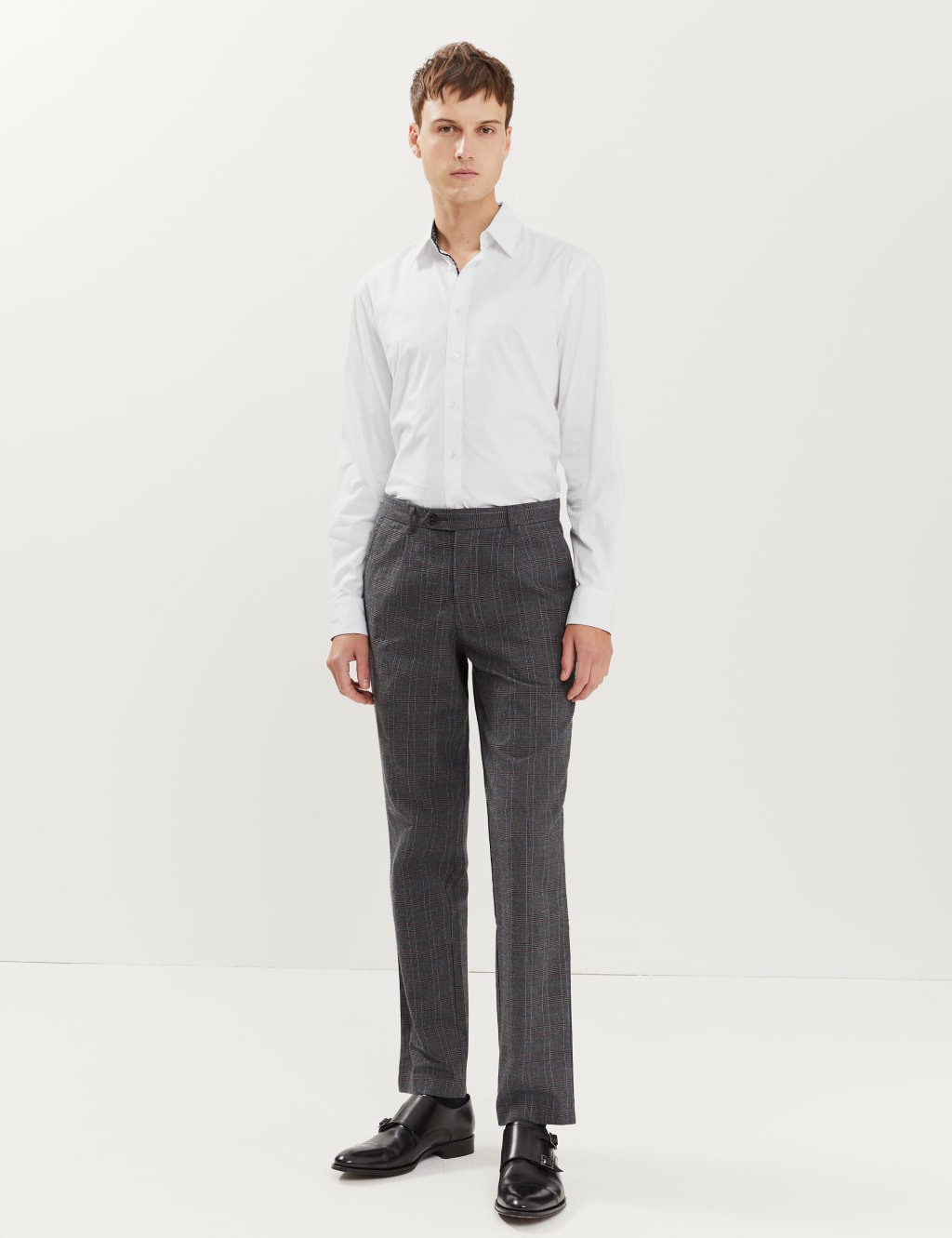 Slim Fit Pure Cotton Twill Shirt 1 of 4
