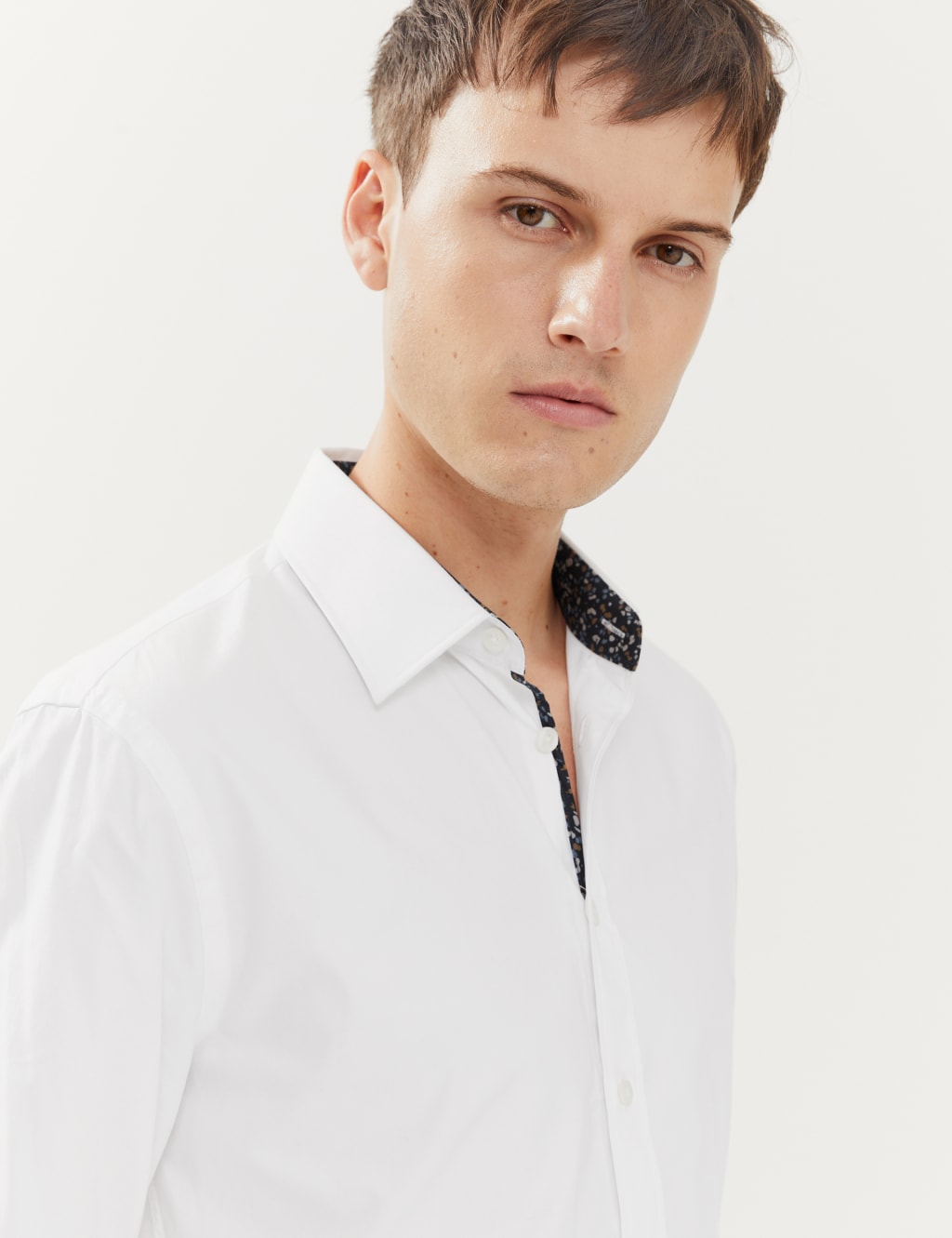 Slim Fit Pure Cotton Twill Shirt 3 of 4