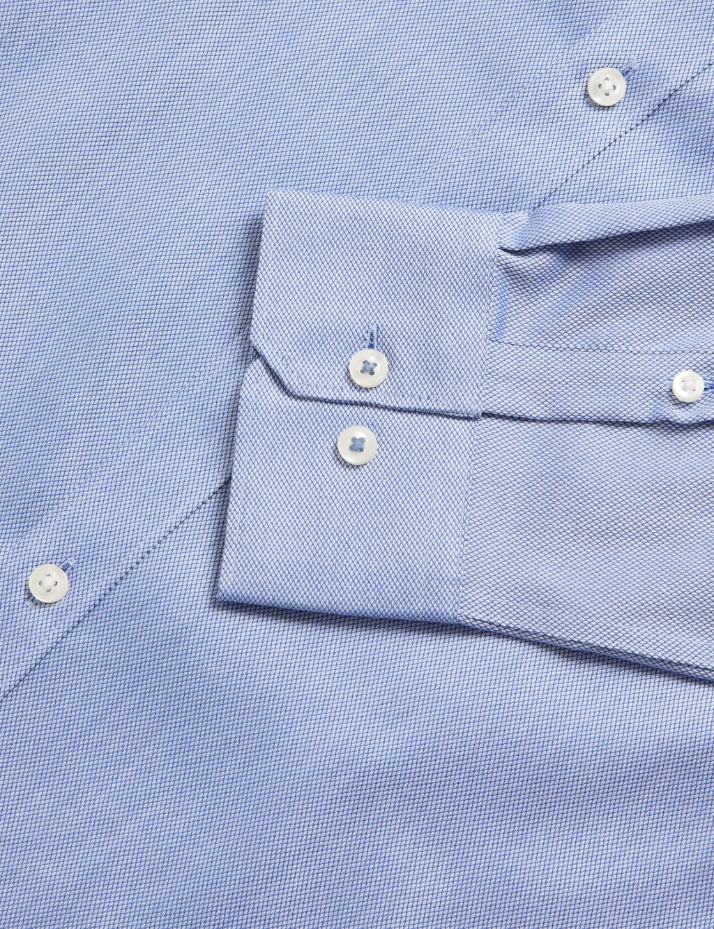 Regular Fit Easy Iron Pure Cotton Textured Shirt 3 of 7
