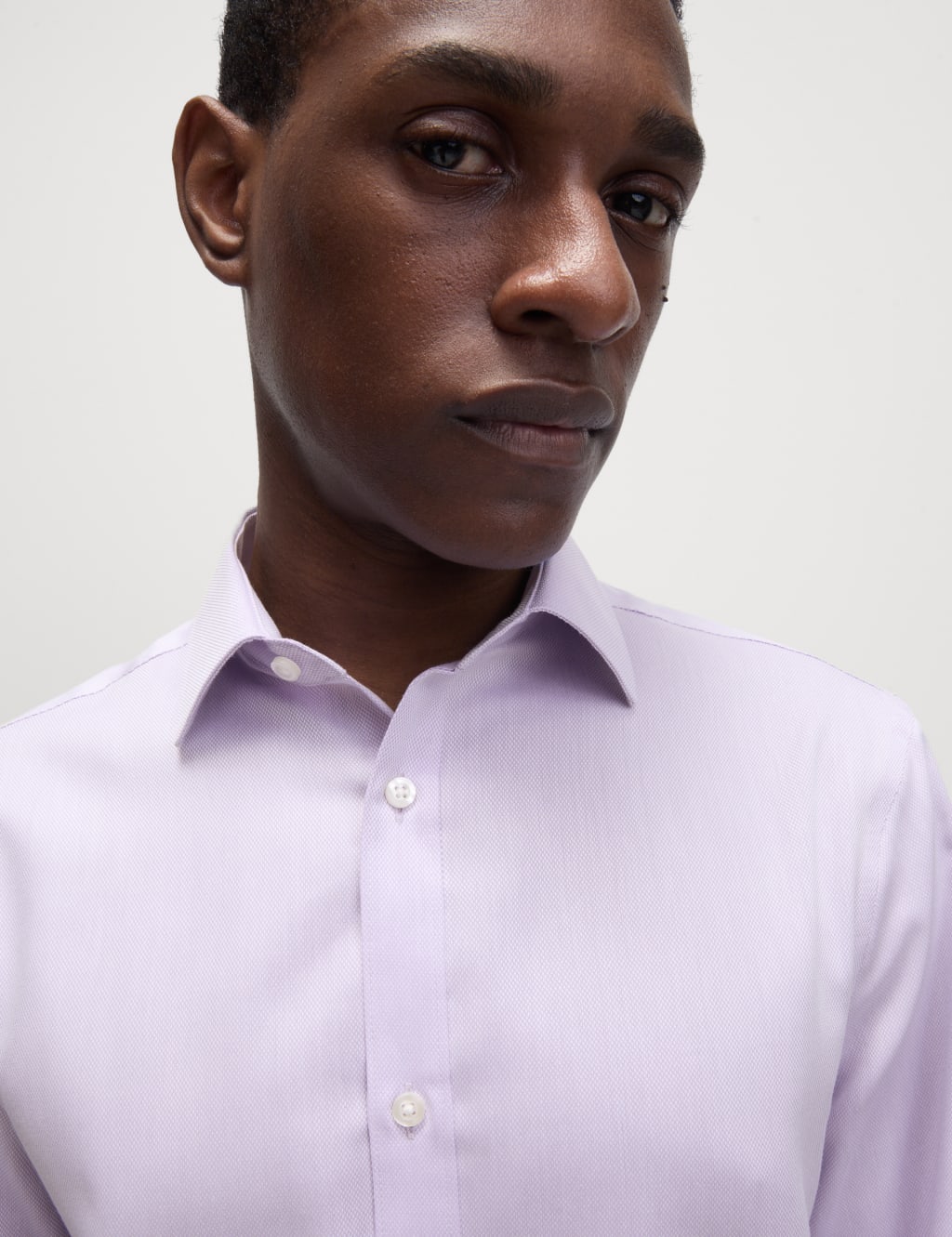 Regular Fit Easy Iron Pure Cotton Textured Shirt 5 of 7