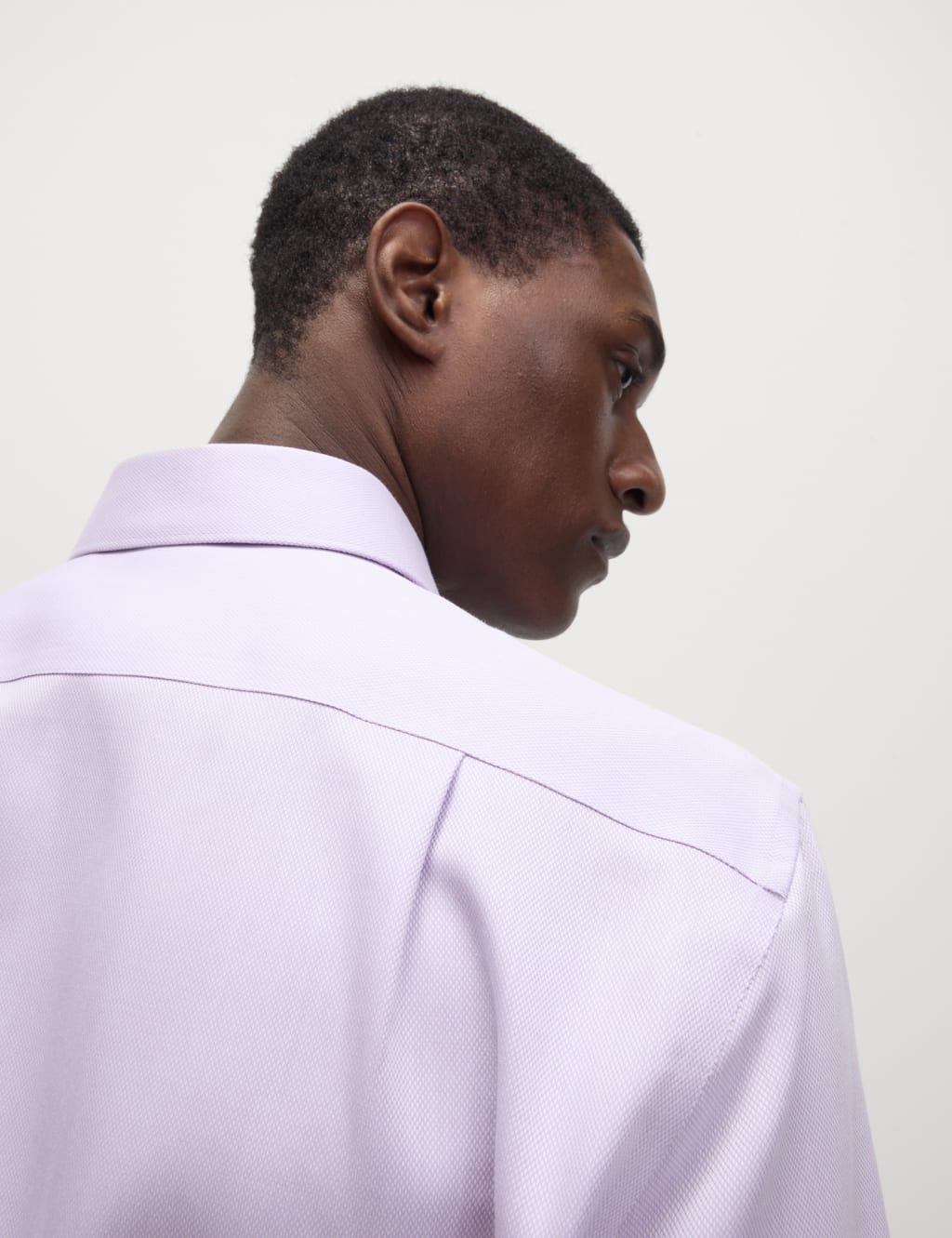 Regular Fit Easy Iron Pure Cotton Textured Shirt 7 of 7