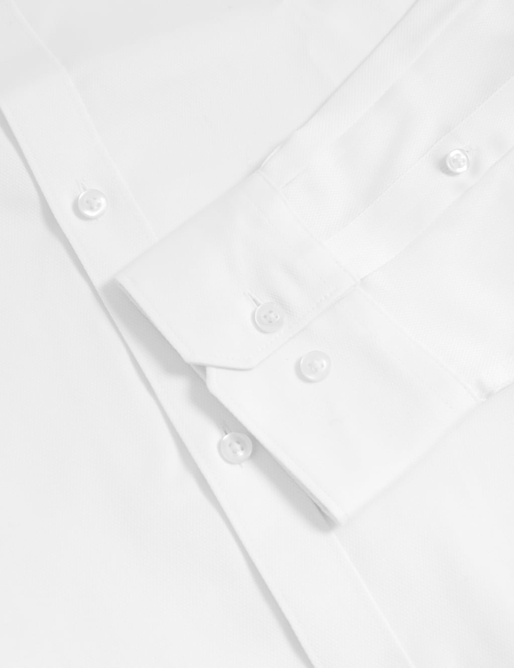 Regular Fit Non Iron Pure Cotton Textured Shirt 7 of 7