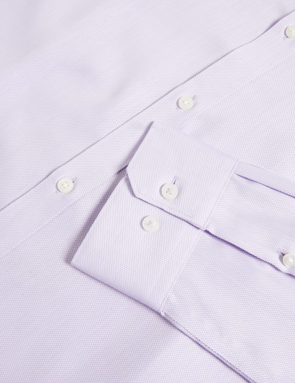 Slim Fit Easy Iron Pure Cotton Textured Shirt 3 of 5