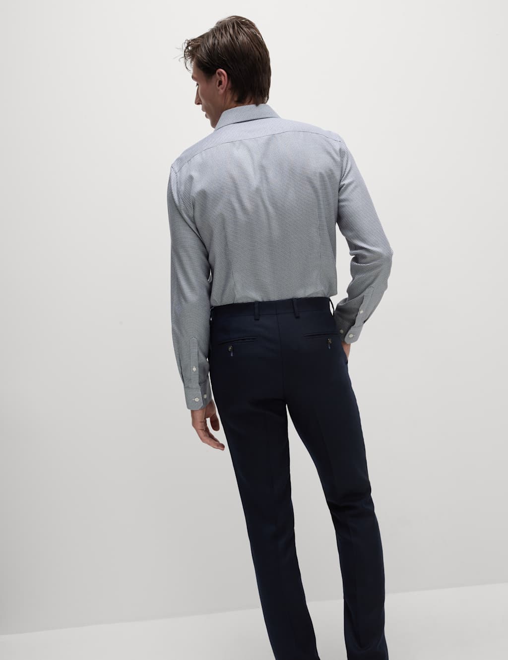 Slim Fit Ultimate Non Iron Cotton Textured Shirt 5 of 5