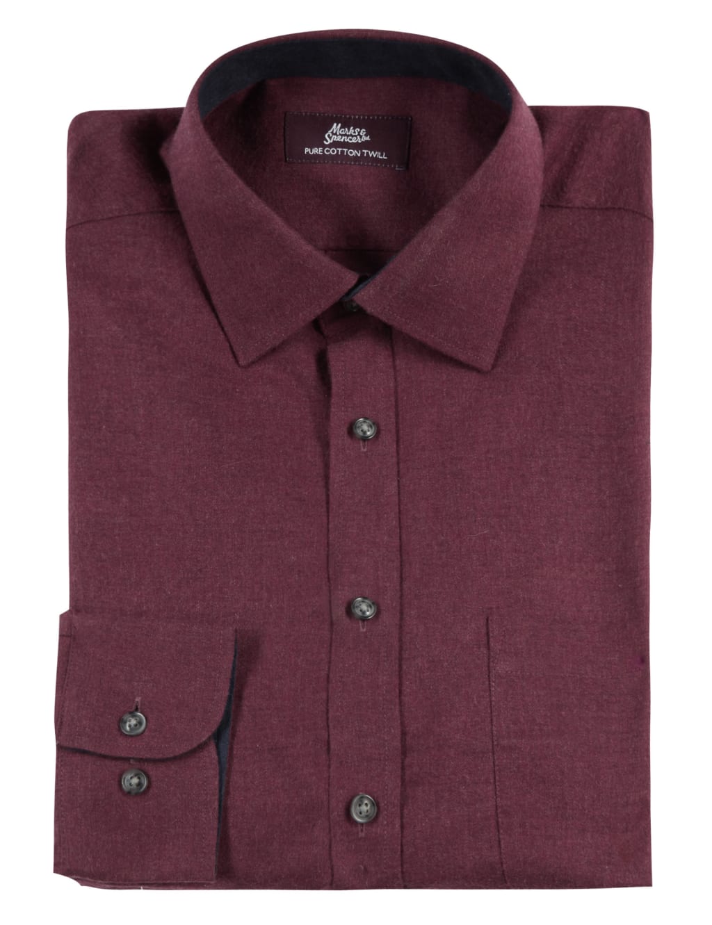 Pure Cotton Marl Shirt 5 of 5