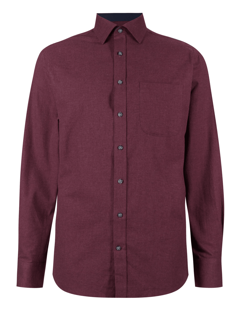 Pure Cotton Marl Shirt 2 of 5