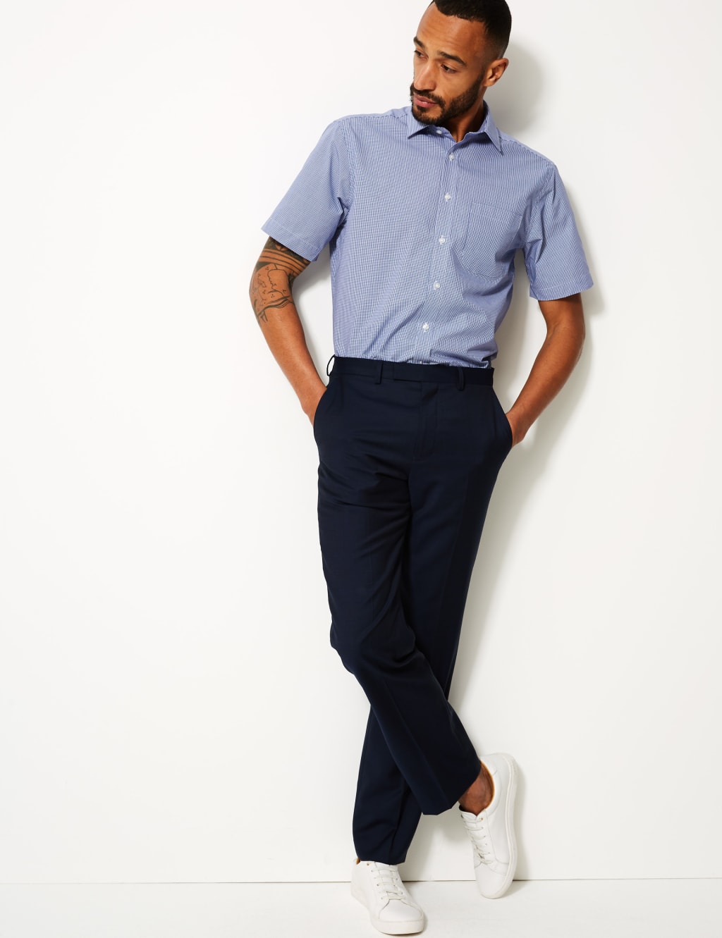 2 Pack Short Sleeve Regular Fit Shirts 1 of 5