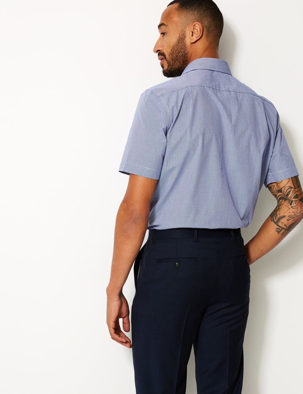 2 Pack Short Sleeve Regular Fit Shirts 4 of 5
