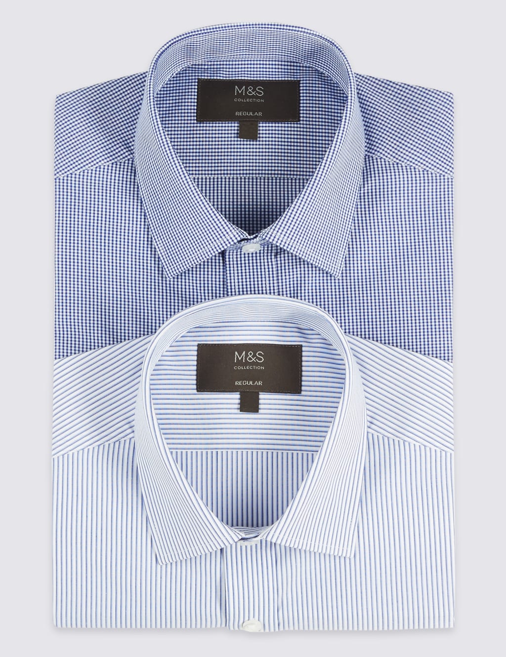 2 Pack Short Sleeve Regular Fit Shirts 2 of 5