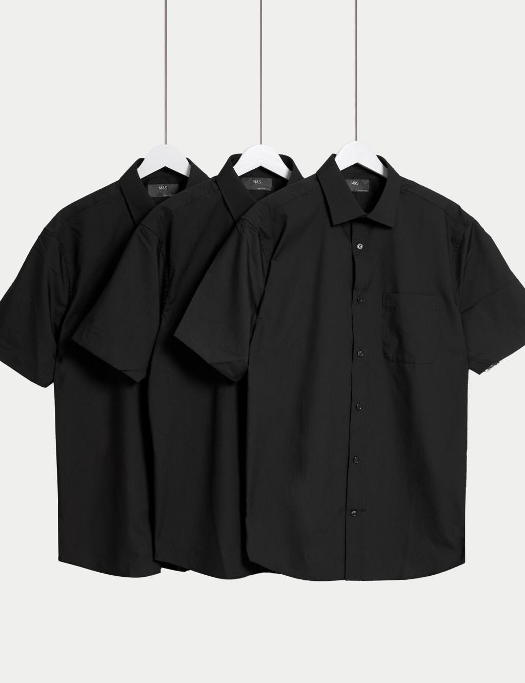 M and s short sleeve shirts 2025
