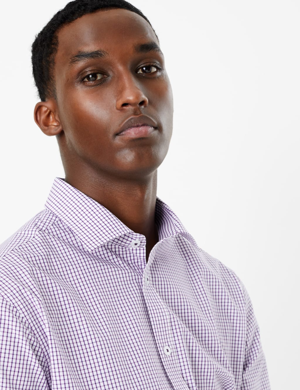 Tailored Fit Checked Easy Iron Shirt 4 of 6