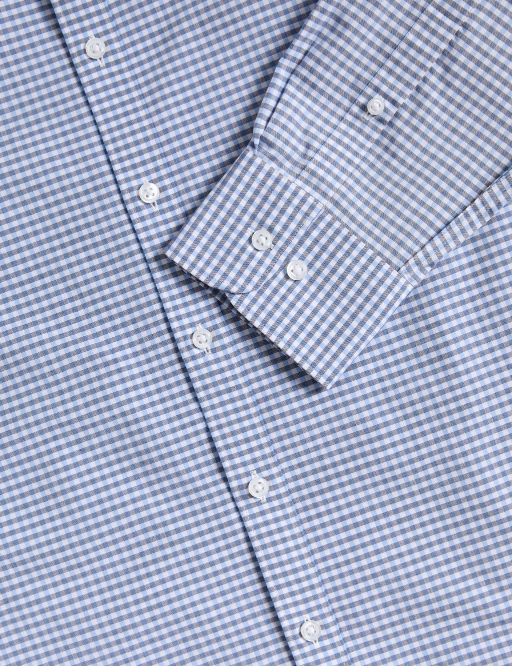 2pk Regular Fit Easy Iron Check Shirts 6 of 6