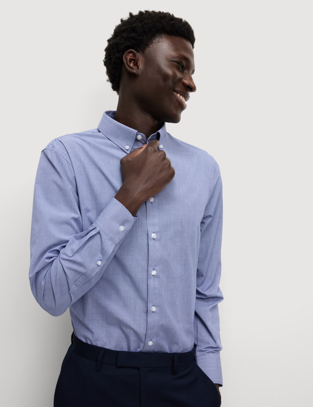 2pk Regular Fit Easy Iron Check Shirts 2 of 6