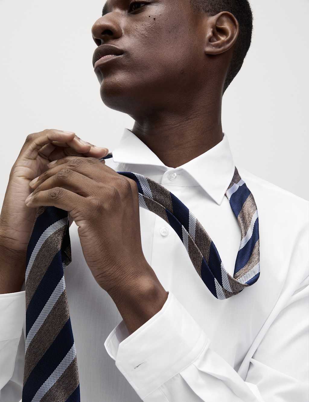 Skinny Fit Easy Iron Cotton Blend Shirt 6 of 8