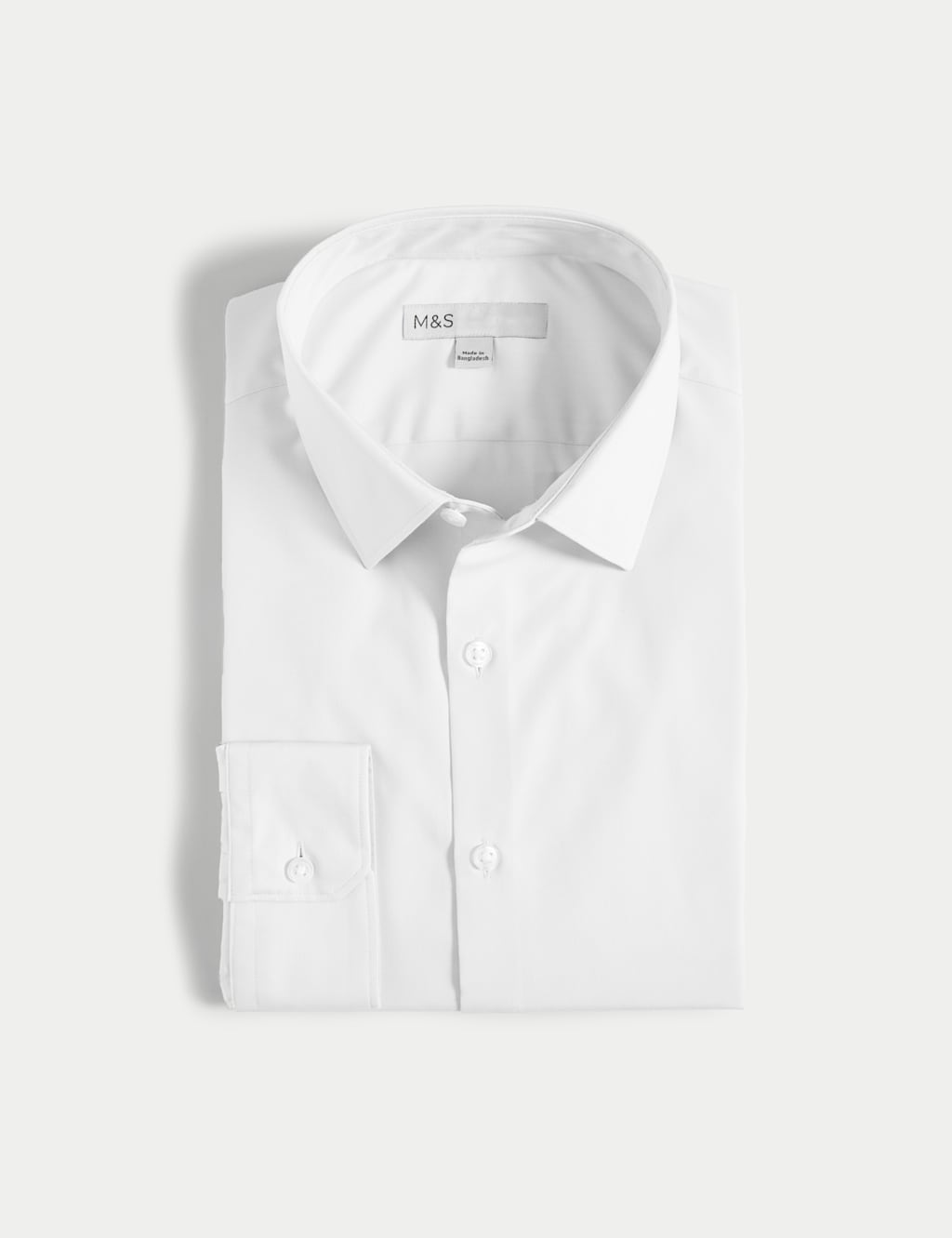 Skinny Fit Easy Iron Cotton Blend Shirt 2 of 8