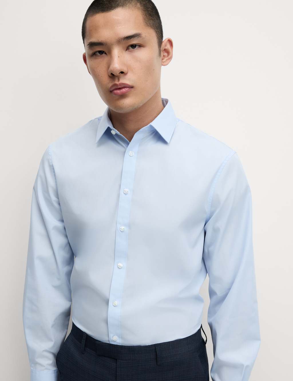 Regular Fit Easy Iron Cotton Blend Shirt 4 of 6
