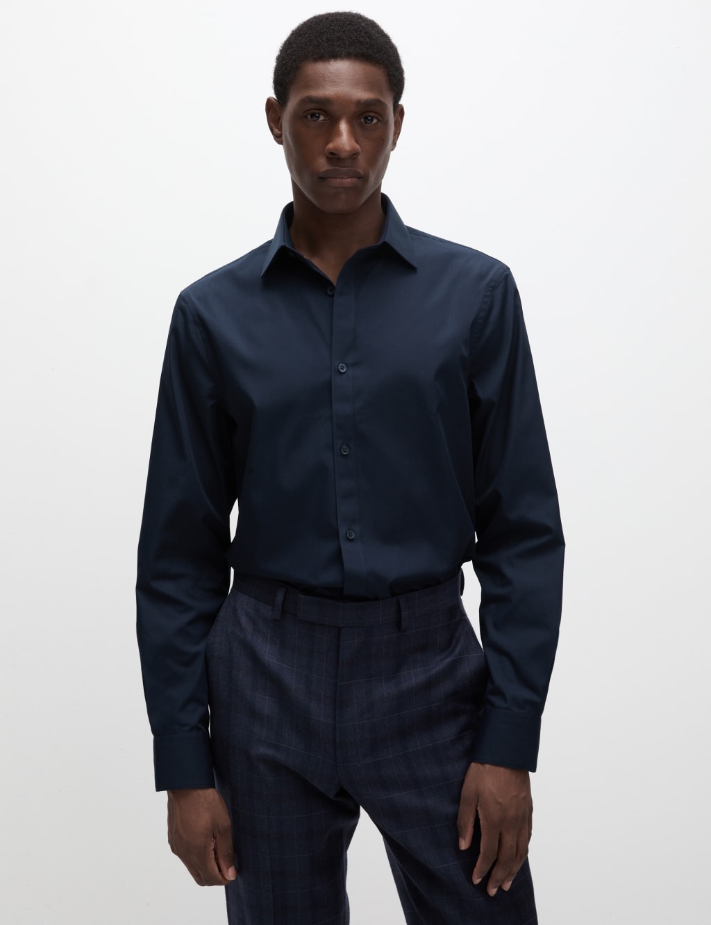 Regular Fit Easy Iron Cotton Blend Shirt 5 of 6