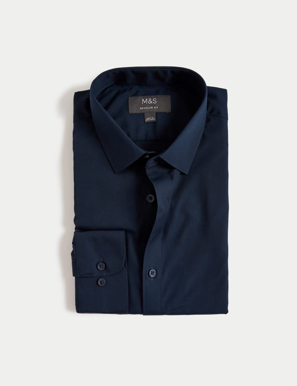 Regular Fit Easy Iron Cotton Blend Shirt 2 of 6