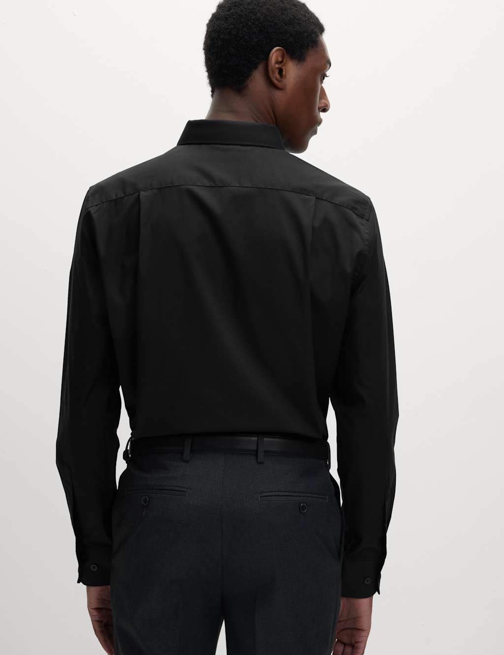 Regular Fit Easy Iron Cotton Blend Shirt 3 of 5