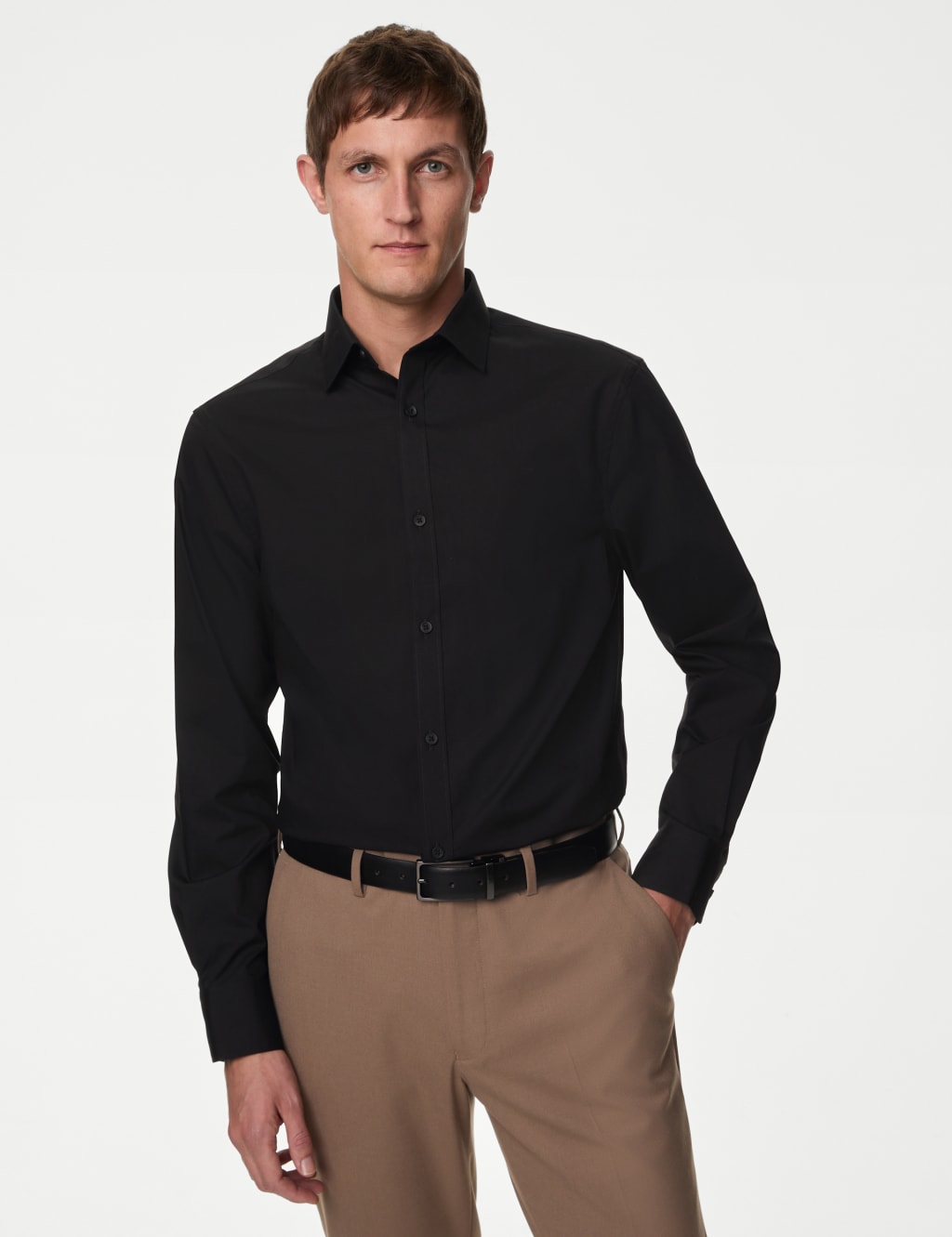 Regular Fit Easy Iron Cotton Blend Shirt 5 of 5