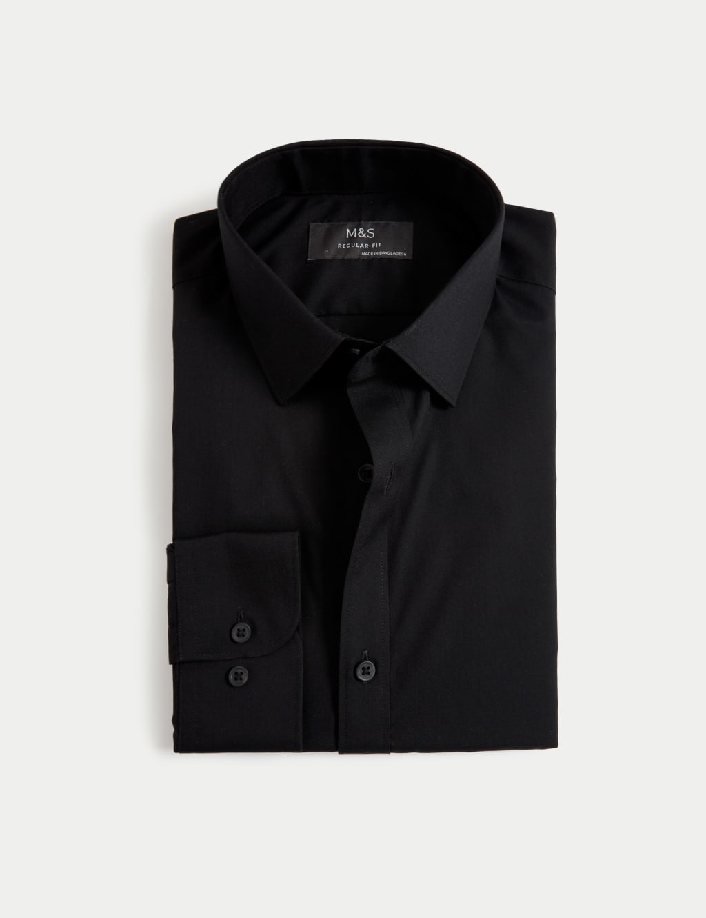 Regular Fit Easy Iron Cotton Blend Shirt 2 of 5