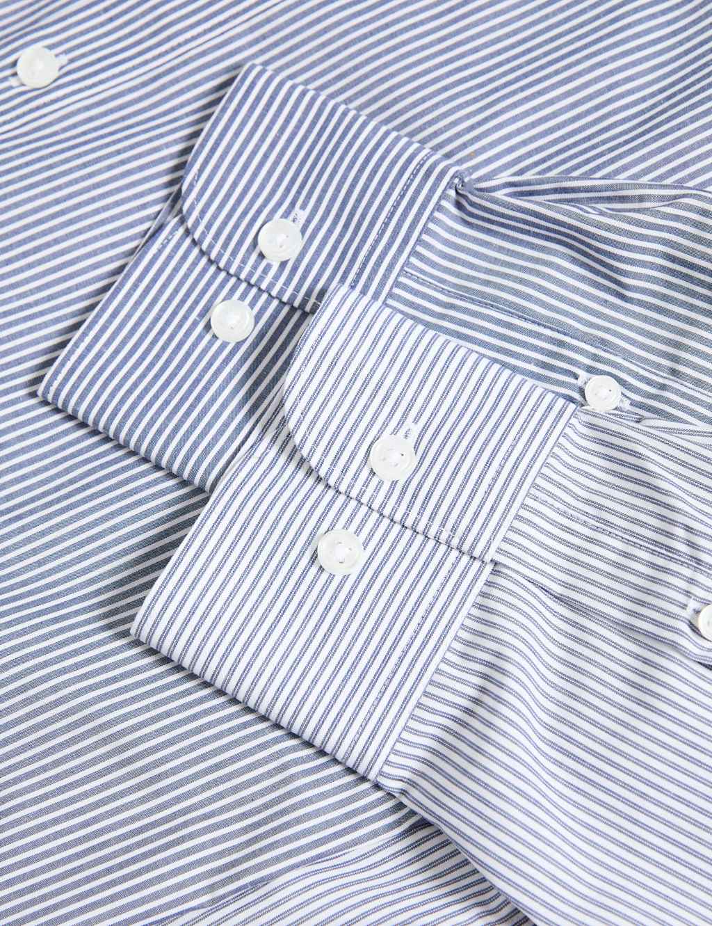 2pk Regular Fit Easy Iron Cotton Blend Poplin Shirts 3 of 6