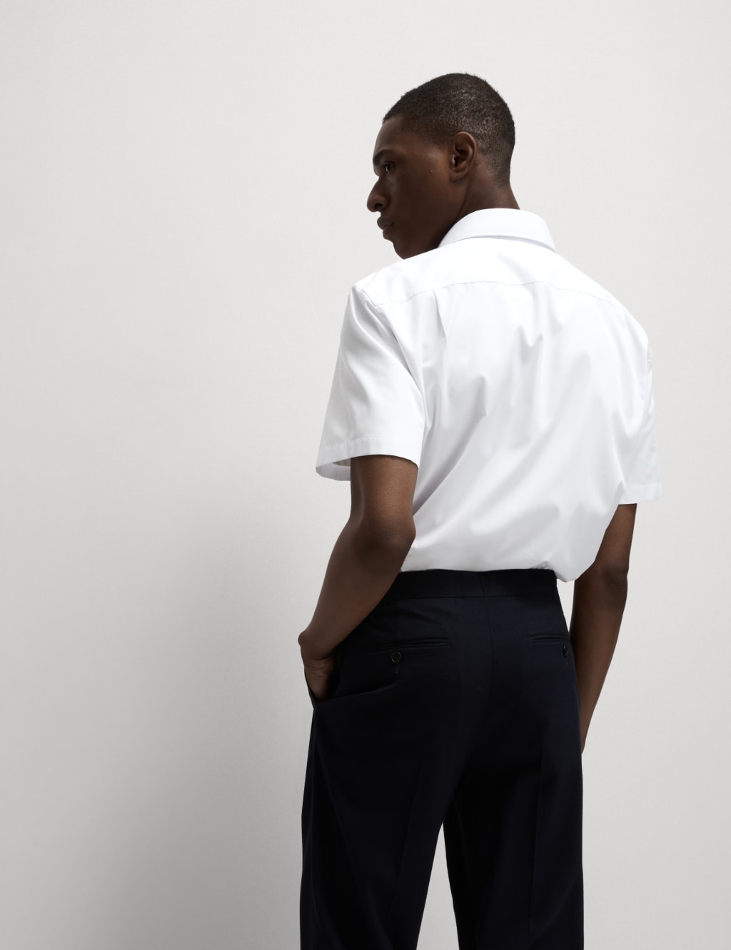 Regular Fit Cotton Blend Short Sleeve Shirt 5 of 5