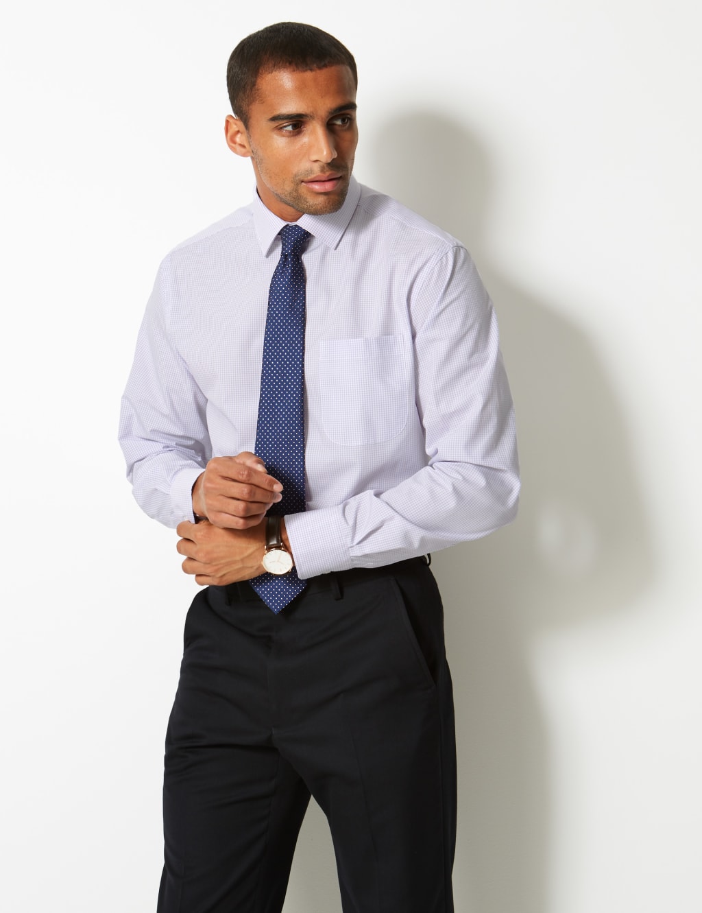 White shirt matching tie sale