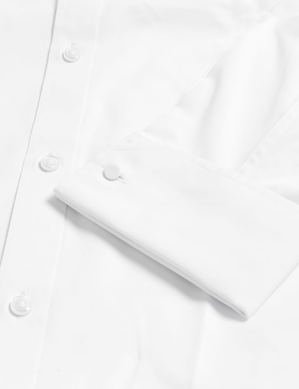 Regular Fit Cotton Blend Double Cuff Shirt 3 of 7