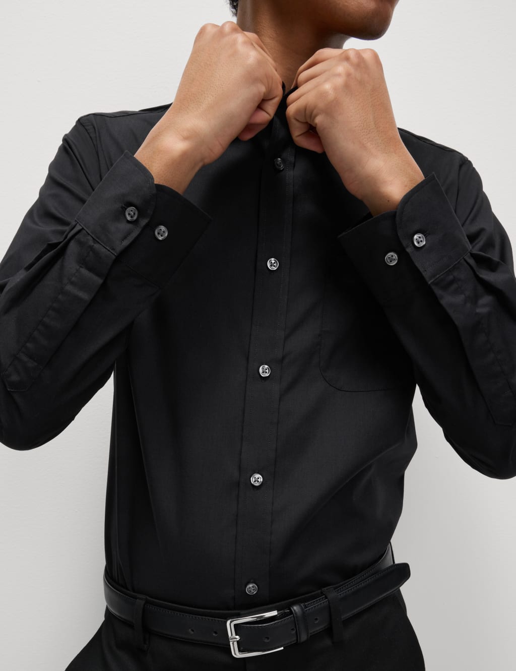 3pk Slim Fit Easy Iron Long Sleeve Shirts 2 of 6
