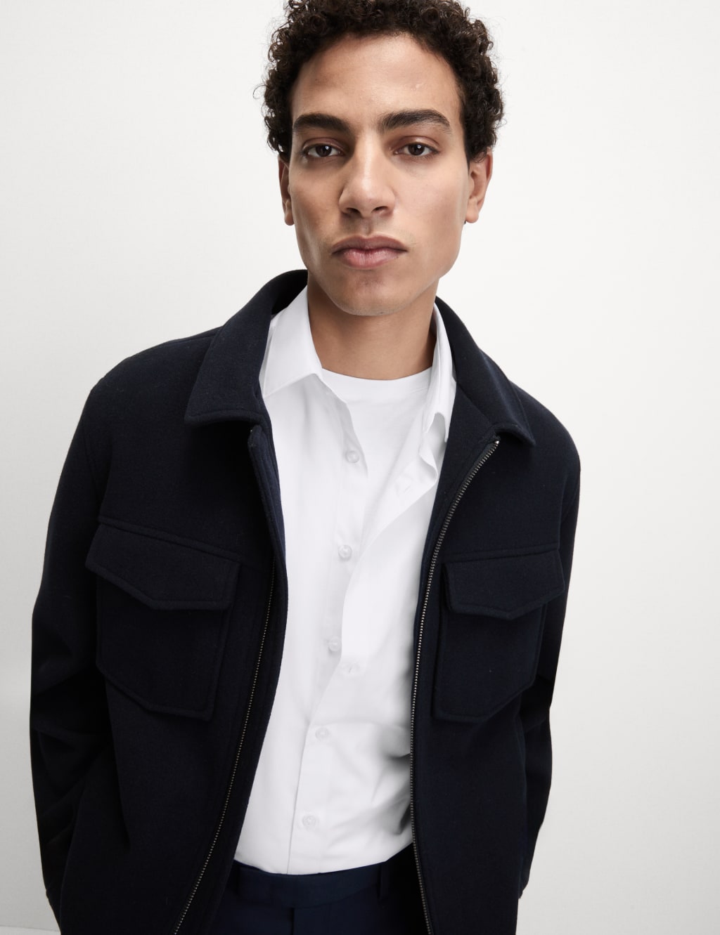 Slim Fit Easy Iron Cotton Blend Shirt 4 of 6