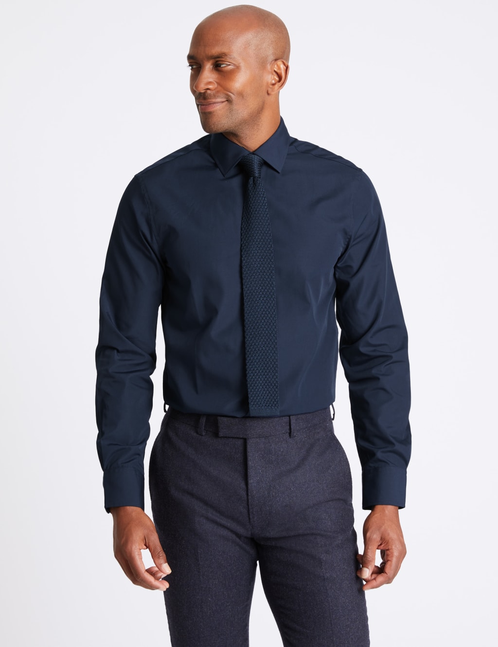 3 Pack Cotton Blend Slim Fit Shirts 6 of 6