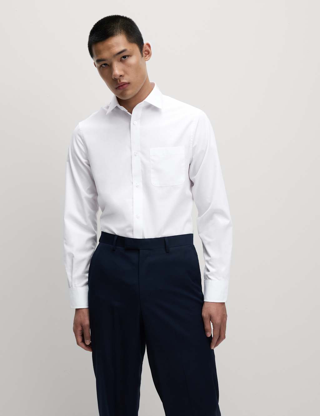 3pk Regular Fit Easy Iron Long Sleeve Shirts 5 of 8