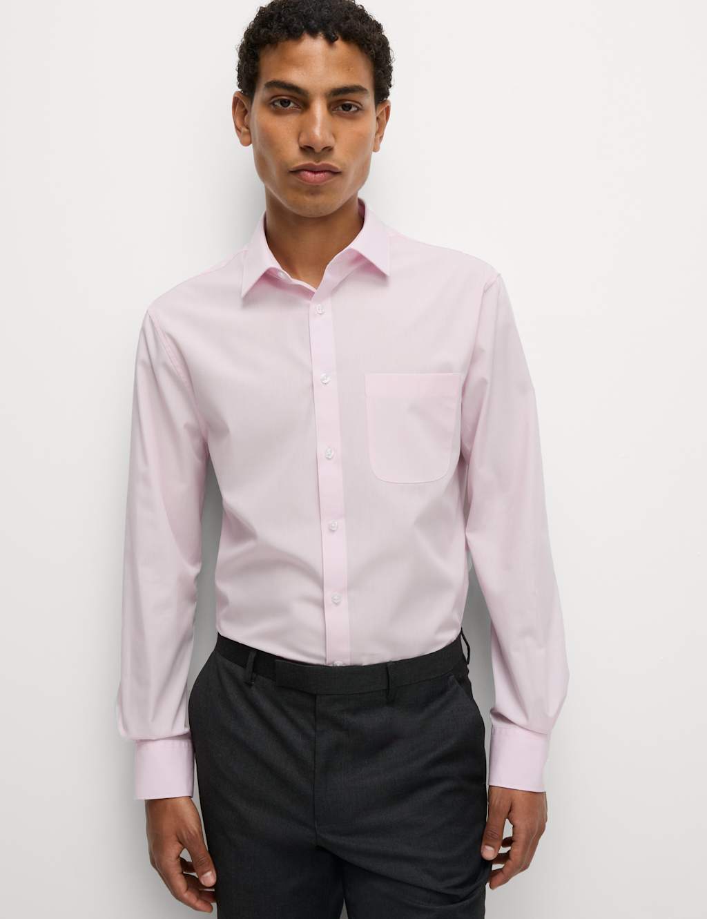 3pk Slim Fit Easy Iron Shirts 4 of 7