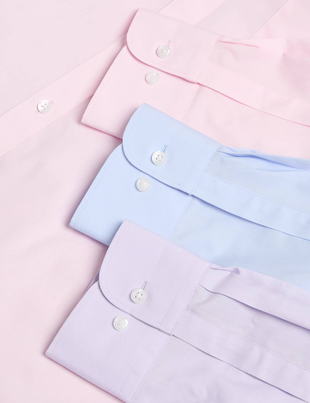 3pk Regular Fit Easy Iron Long Sleeve Shirts 3 of 7