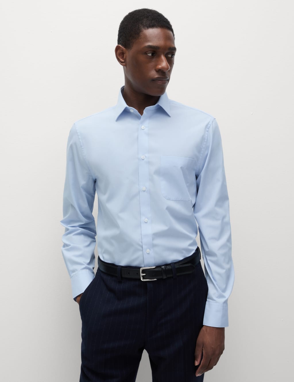 3pk Slim Fit Easy Iron Shirts 2 of 8