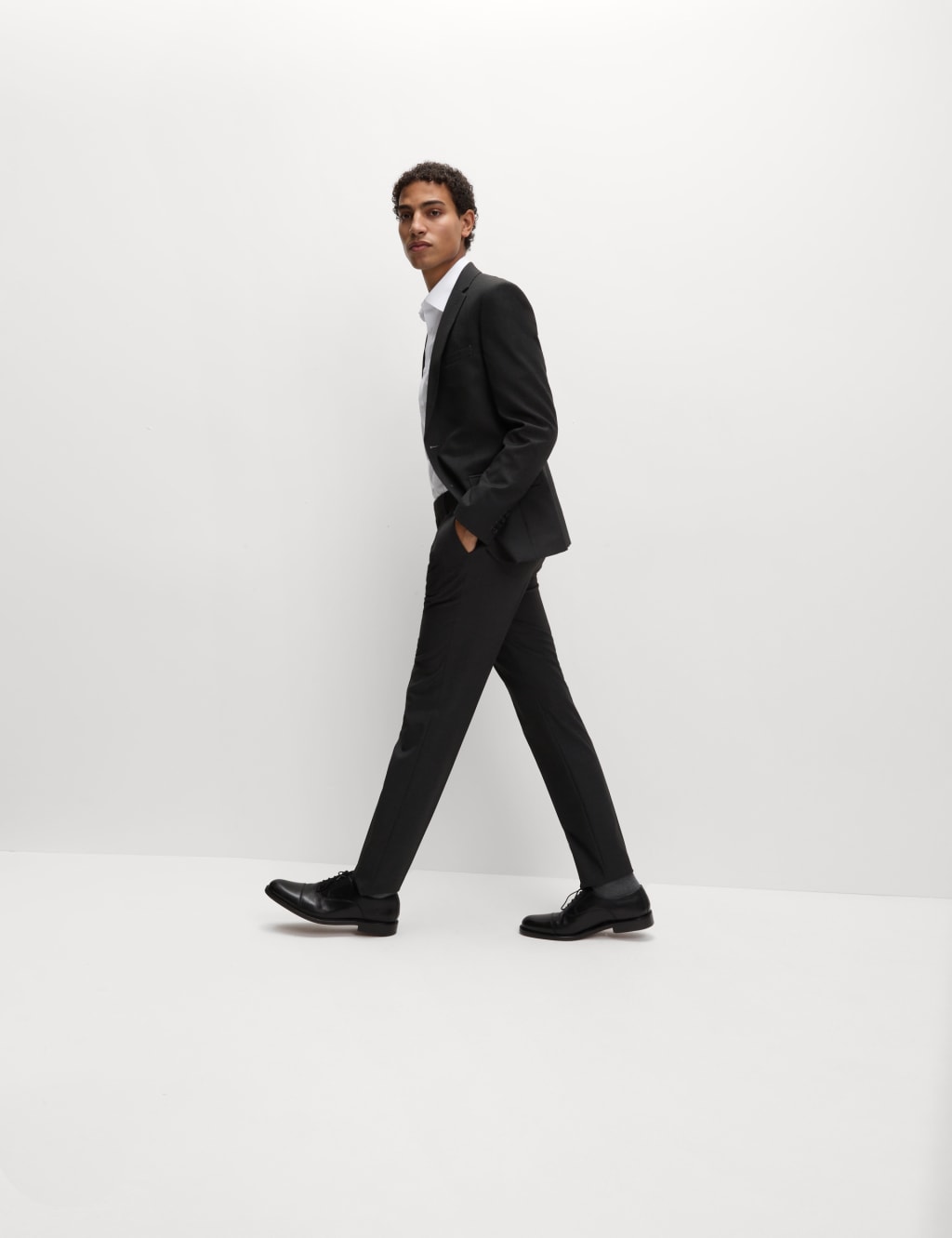 5pk Slim Fit Easy Iron Long Sleeve Shirts 5 of 5