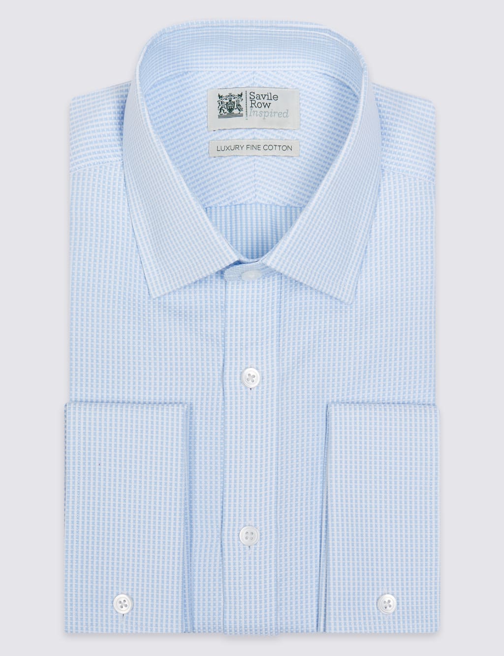 Pure Cotton Textured Shirt 2 of 5