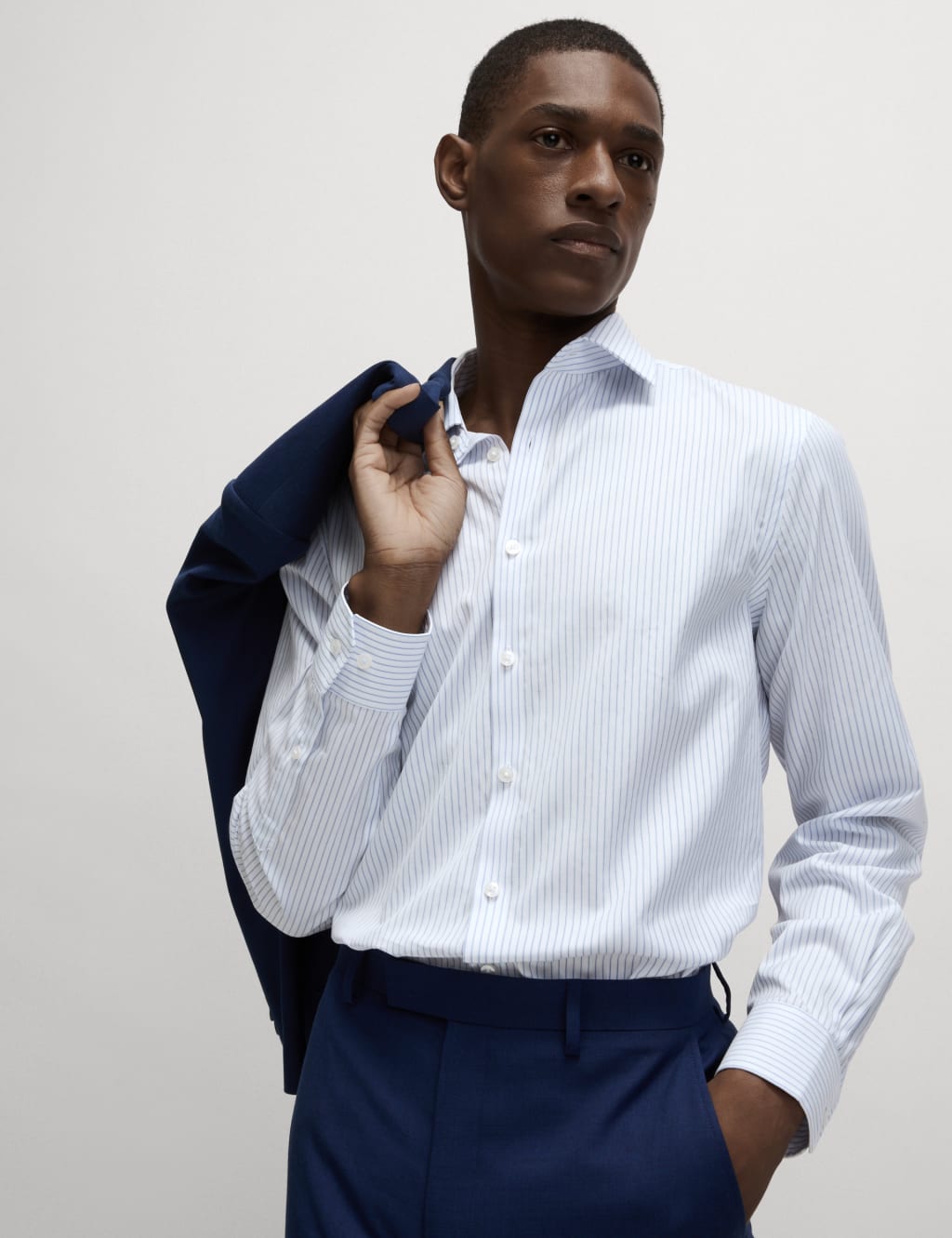Regular Fit Luxury Cotton Striped Shirt 5 of 7